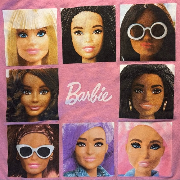 🧿SOLD🧿Barbie Ringer Tee - Picture 4 of 4